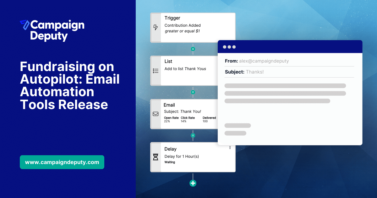 Fundraising on Autopilot Email Automation Tools Release Campaign Deputy