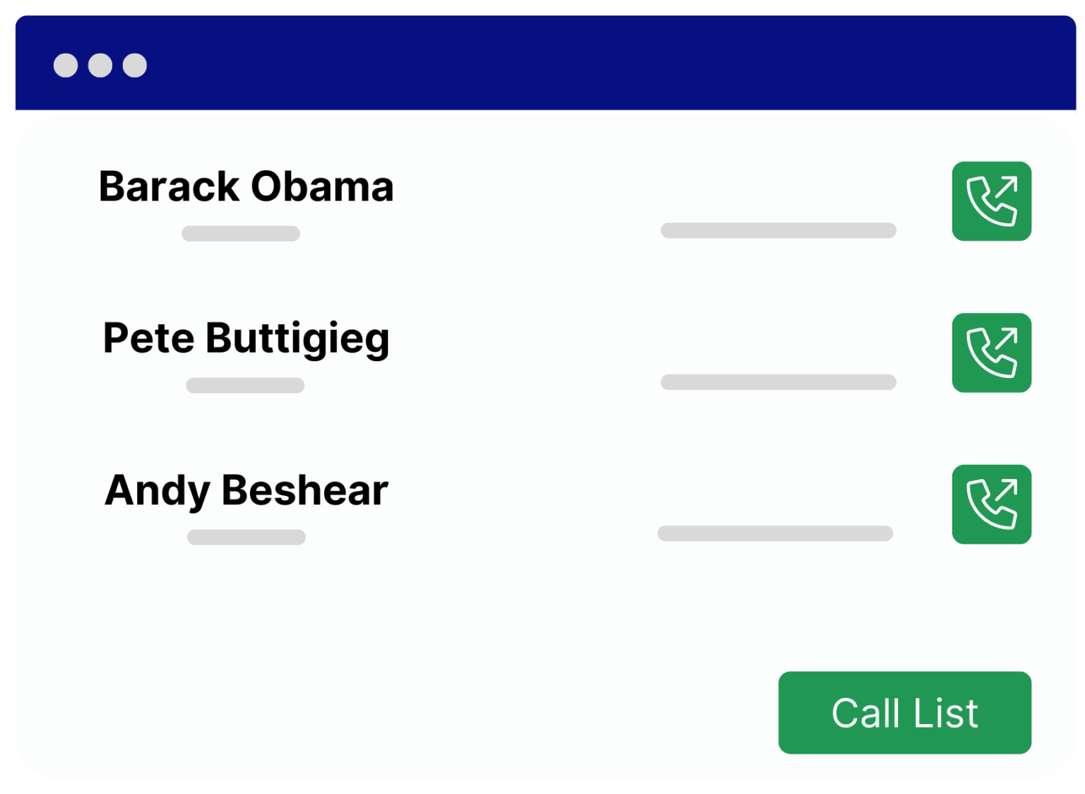 Call Time Manager - Campaign Deputy