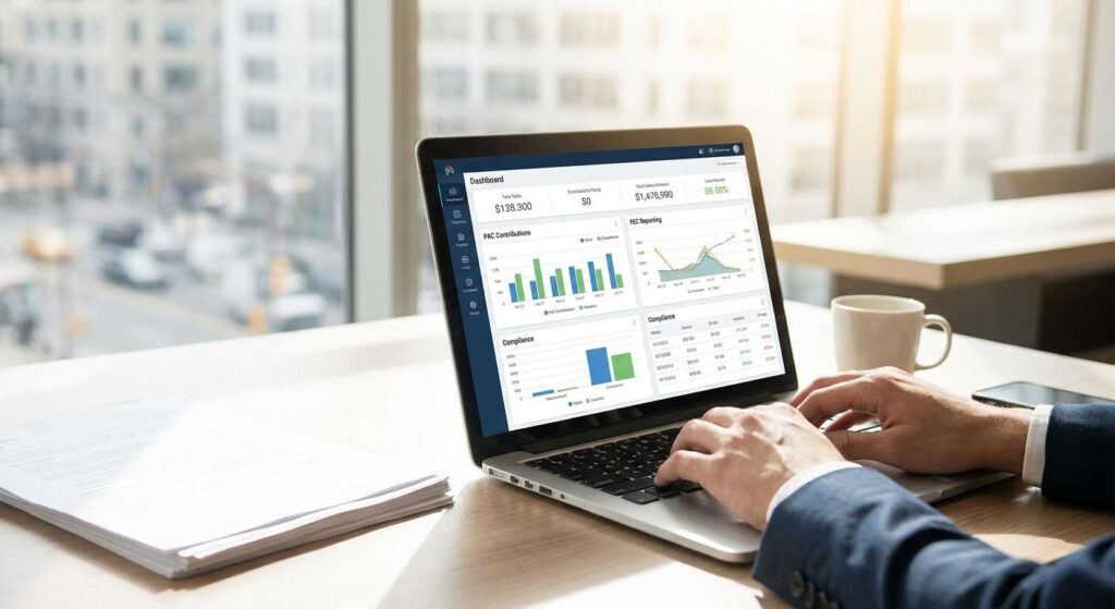 Campaign finance software for PAC treasurers