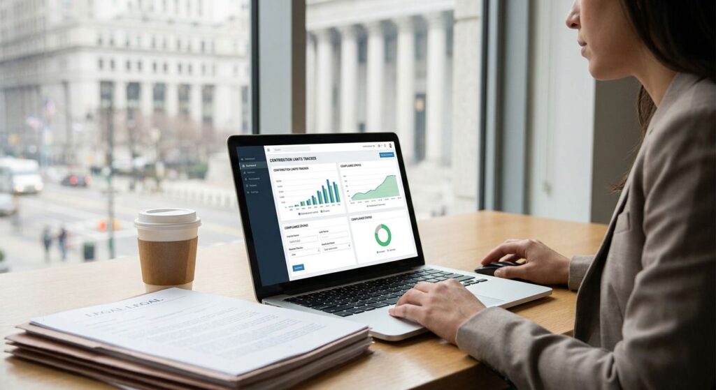 Compliance software for judicial candidate contribution limits
