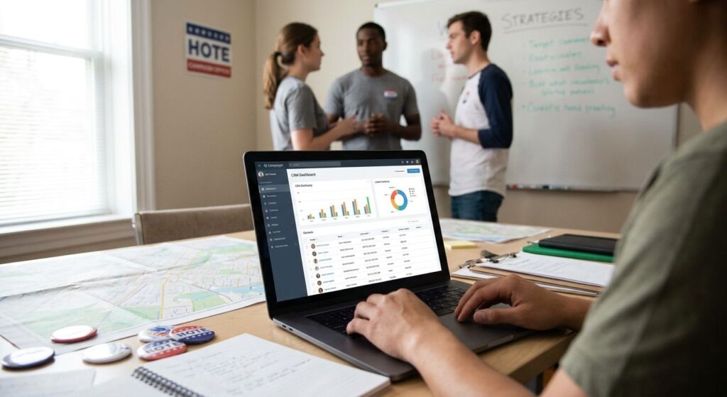 CRM for independent candidate campaigns