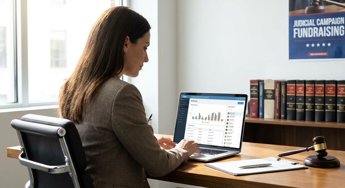 CRM for judicial campaign fundraising