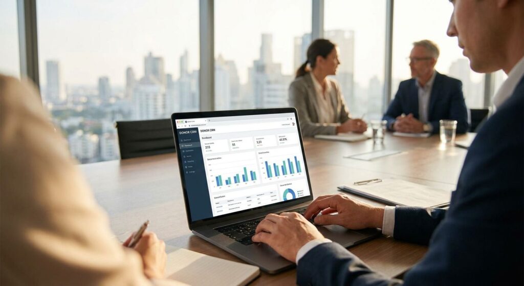 Donor CRM for political action committees