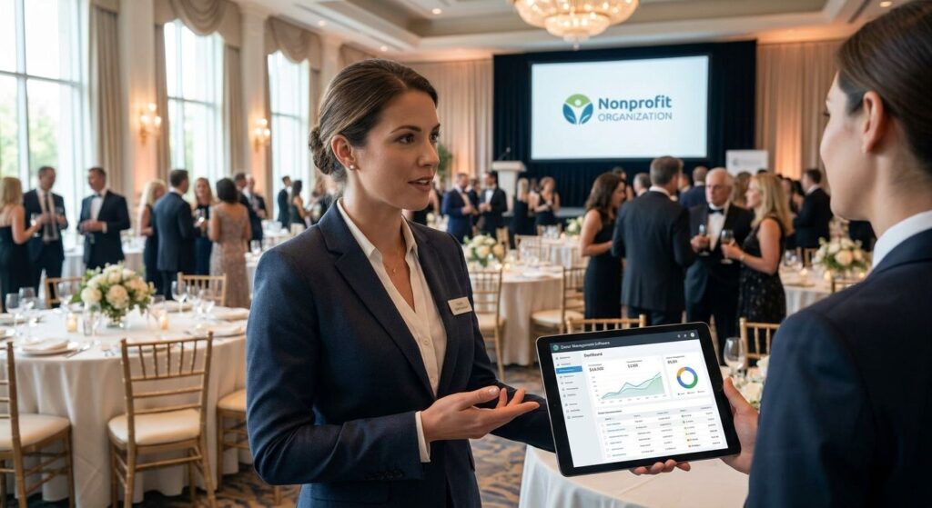 Donor management software for nonprofit galas and events