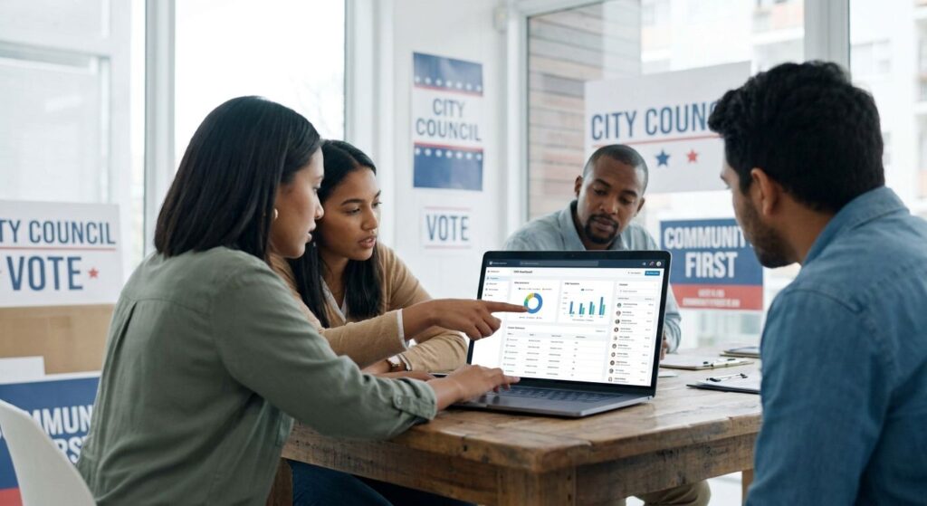 Fundraising CRM for city council candidates