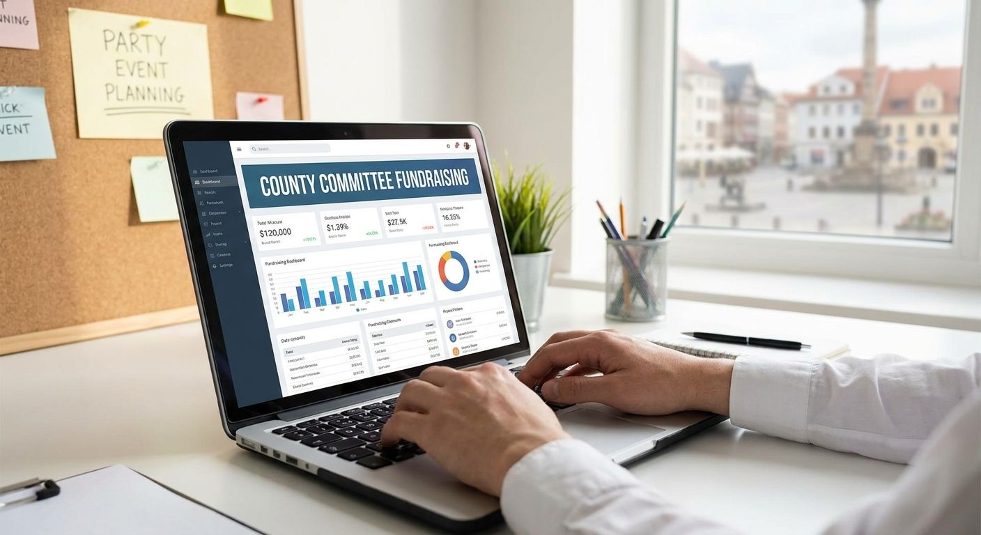 Fundraising software for county party committees