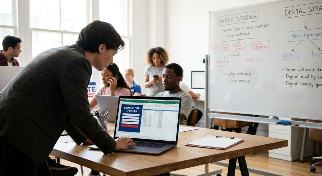 How to build an email list for a political campaign