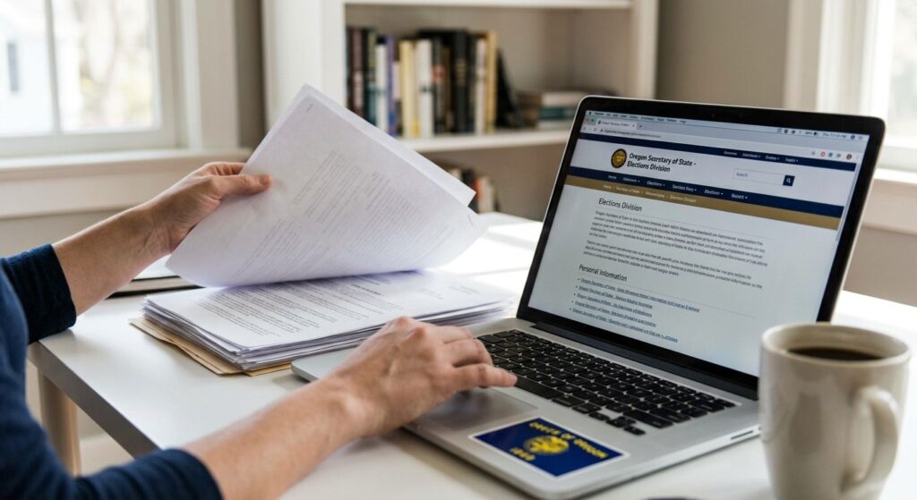How to file a campaign finance report in Oregon