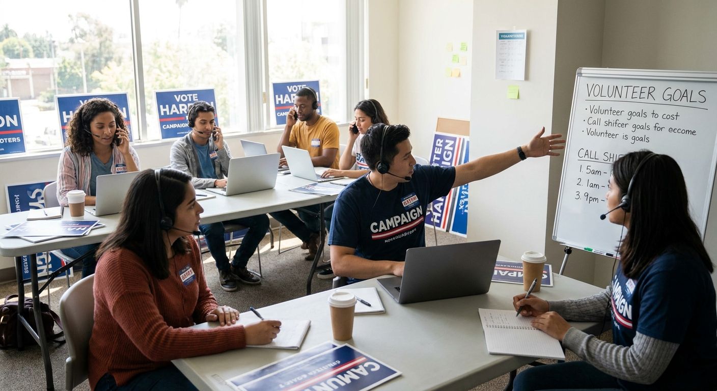 How to recruit call time volunteers for a campaign