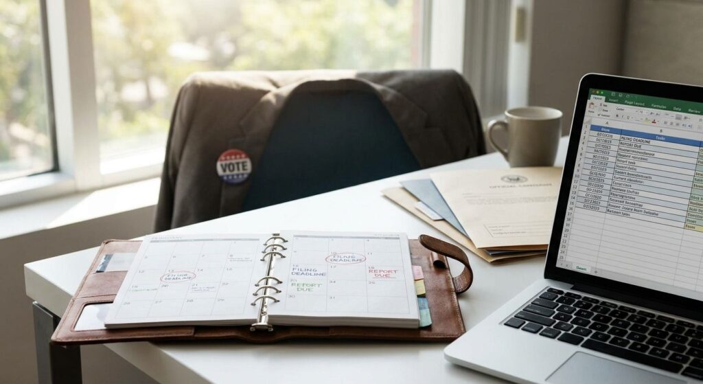 How to track campaign filing deadlines
