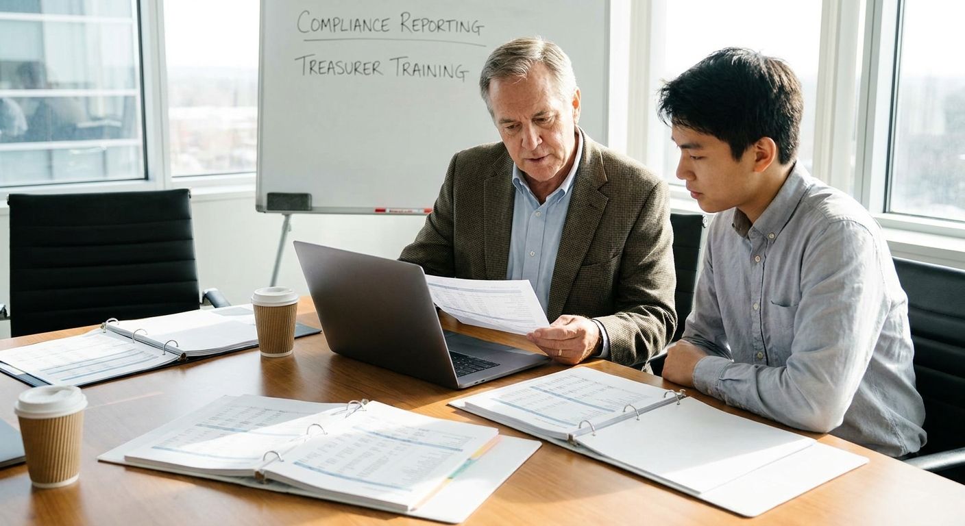 How to train a campaign treasurer on compliance reporting