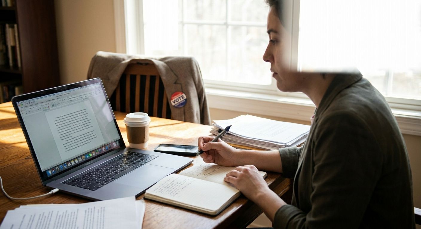 How to write a candidate biography for a campaign website