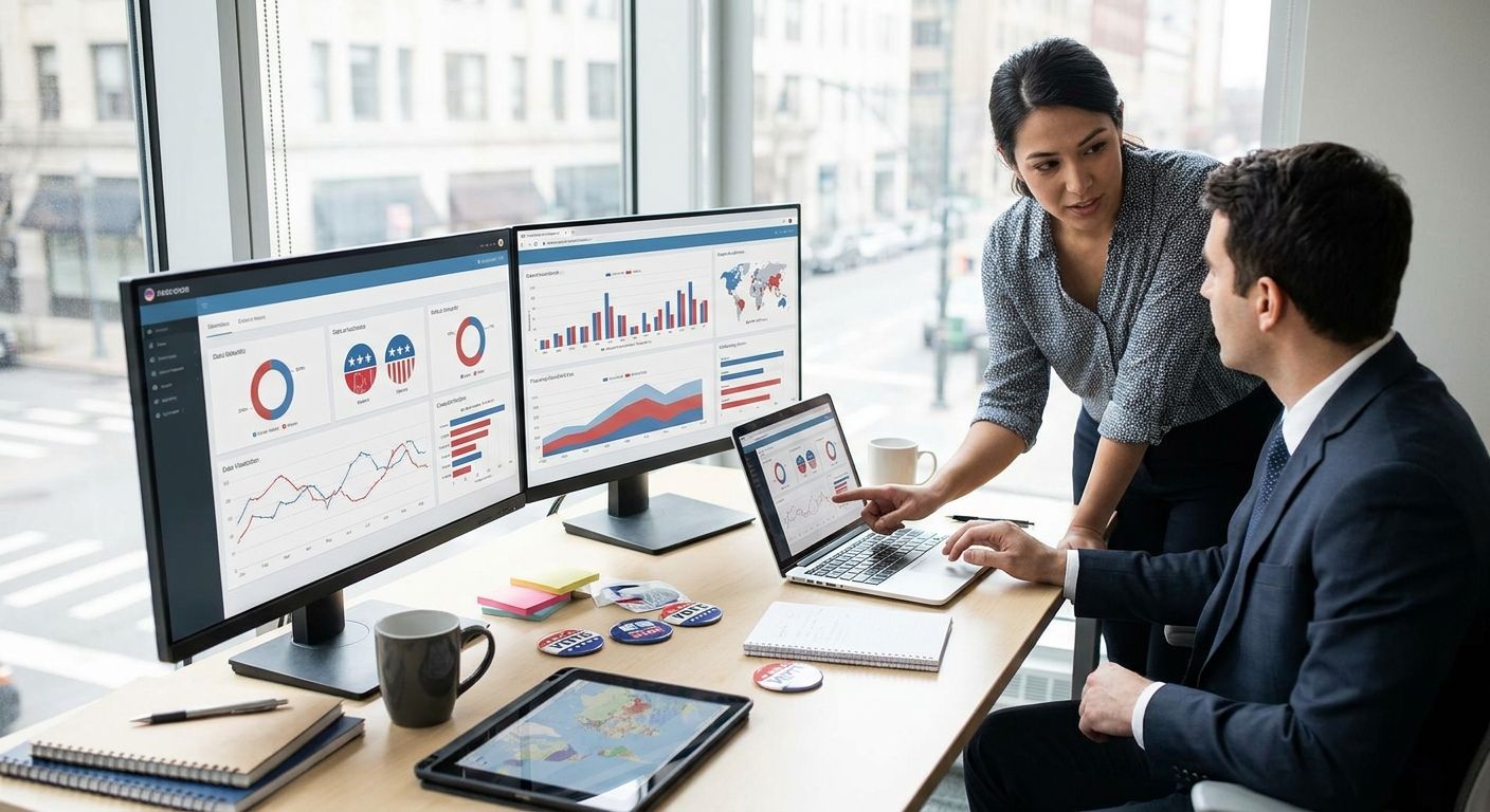 Predictive analytics software for political fundraising