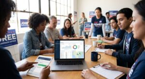 Volunteer coordination software for local campaign teams