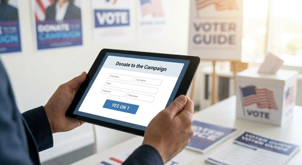 Best donation form software for ballot measure campaigns