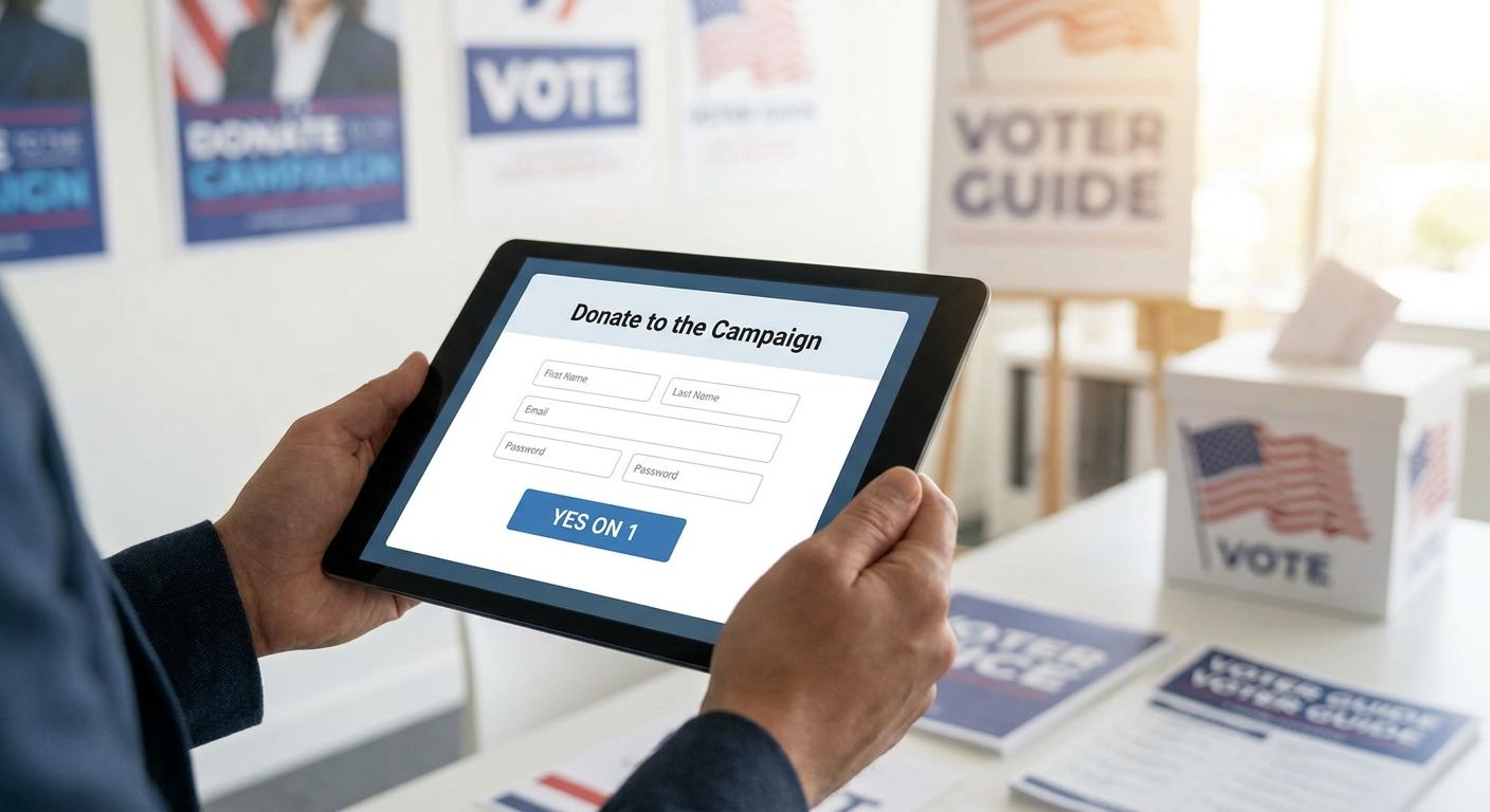 Best donation form software for ballot measure campaigns