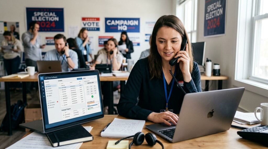 Call time software for special election campaigns