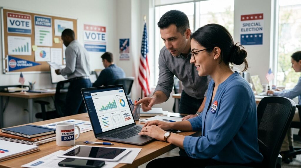 Donor CRM for special election campaigns