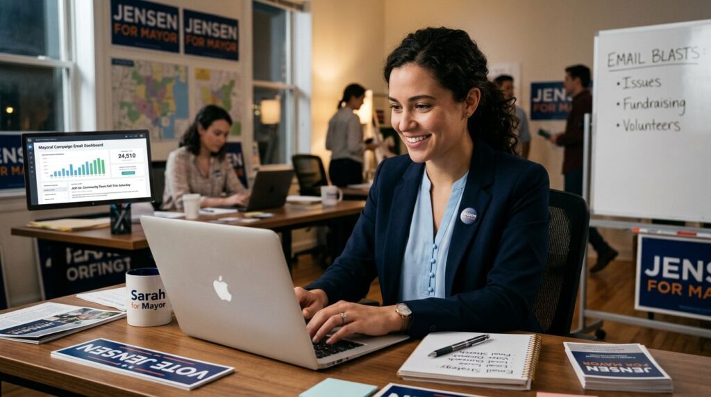 Email marketing for mayoral campaigns