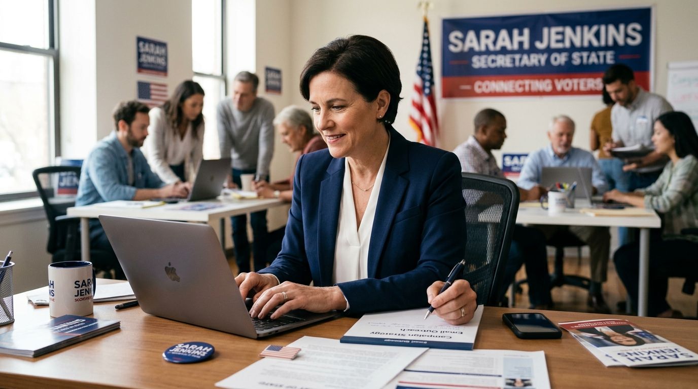 Email marketing for secretary of state campaigns