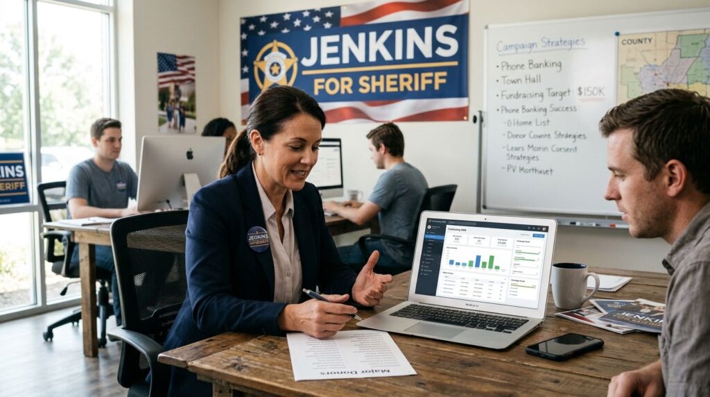 Fundraising CRM for sheriff campaigns