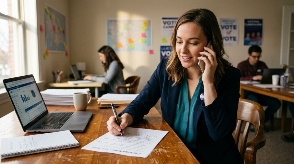 How to build a call time script for first-time candidates