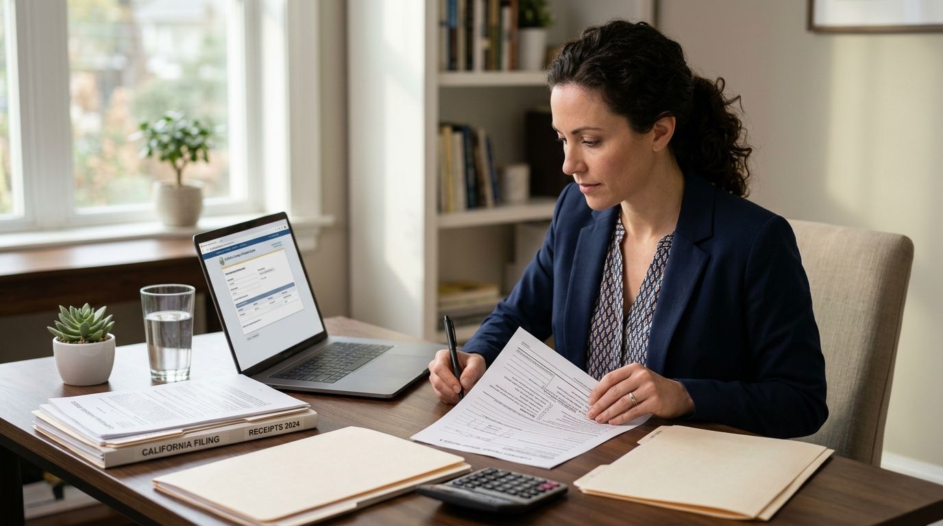 How to file a campaign finance report in California