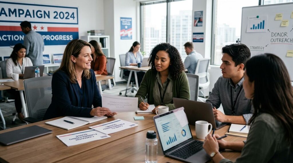 How to hire and onboard campaign fundraising staff