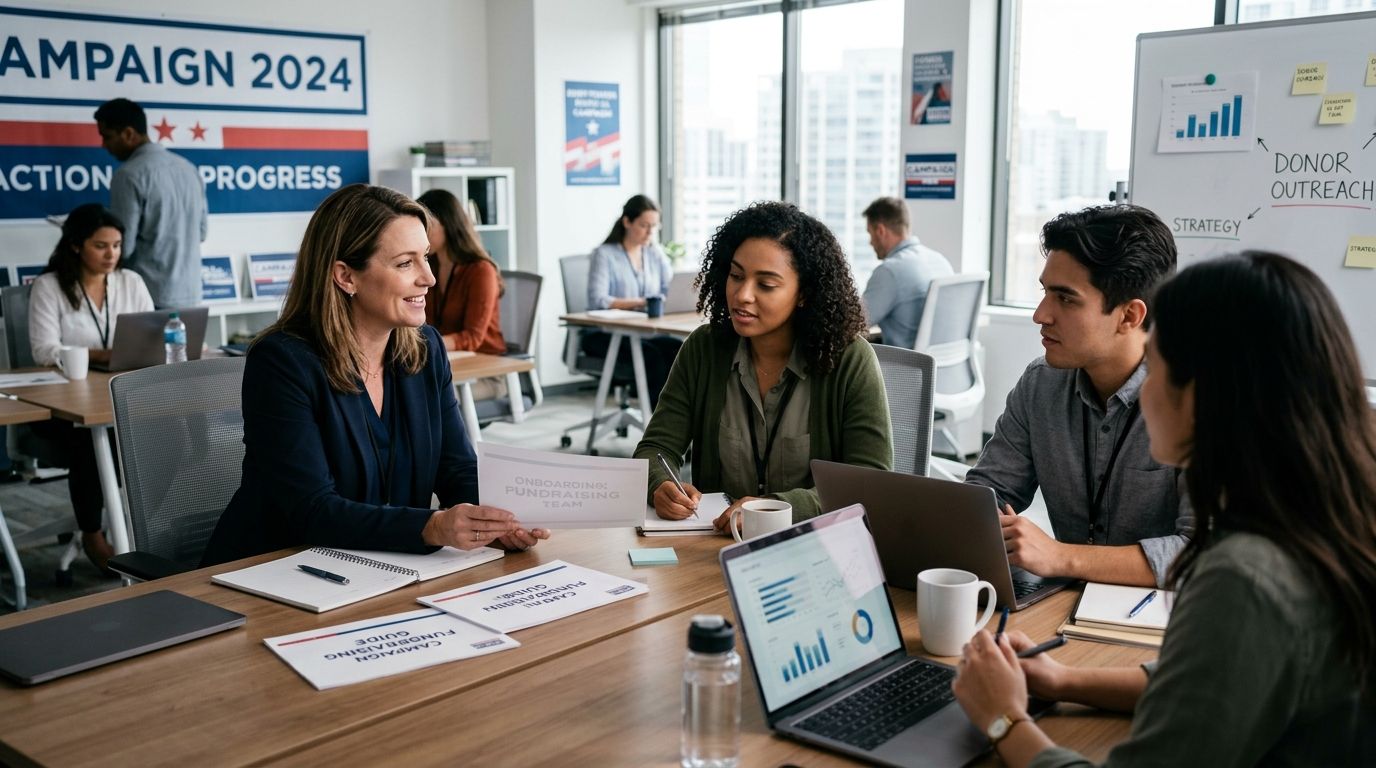 How to hire and onboard campaign fundraising staff