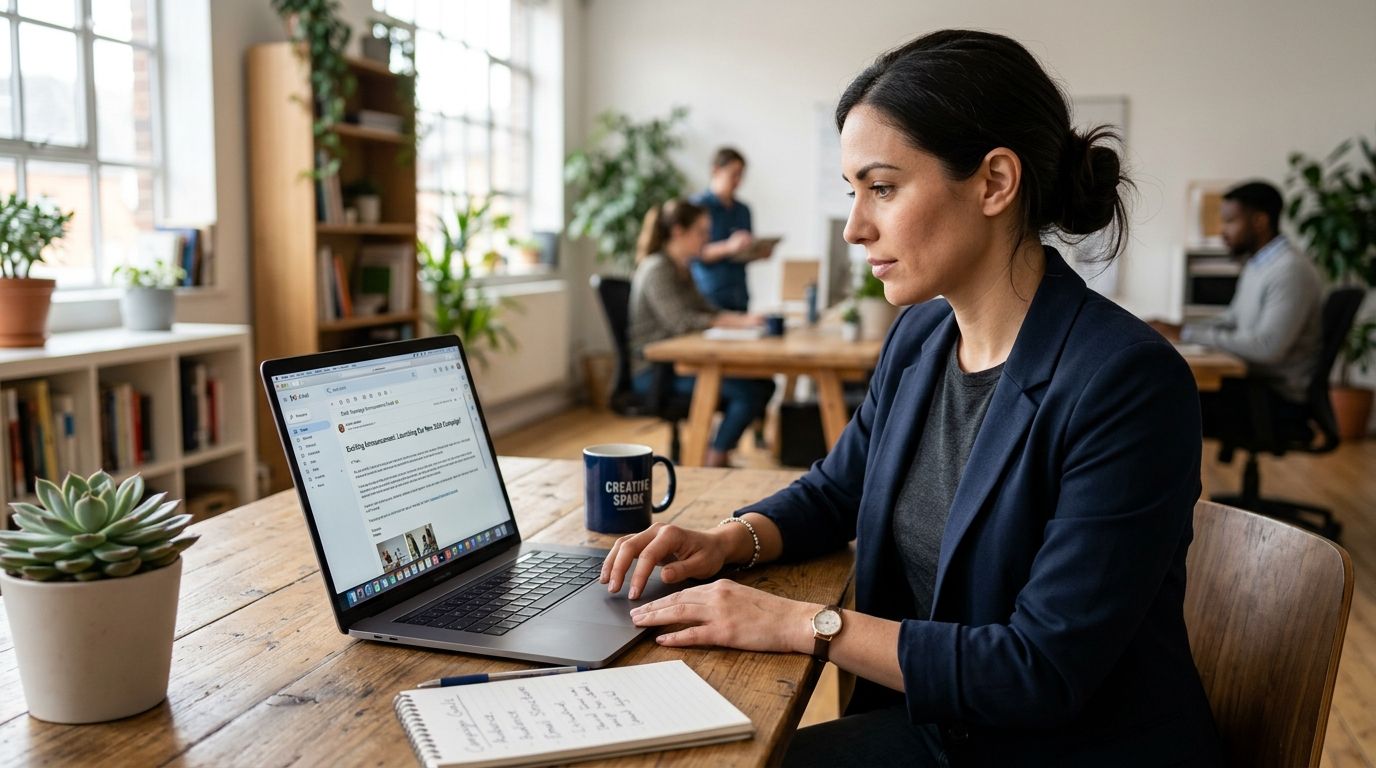 How to write a campaign announcement email